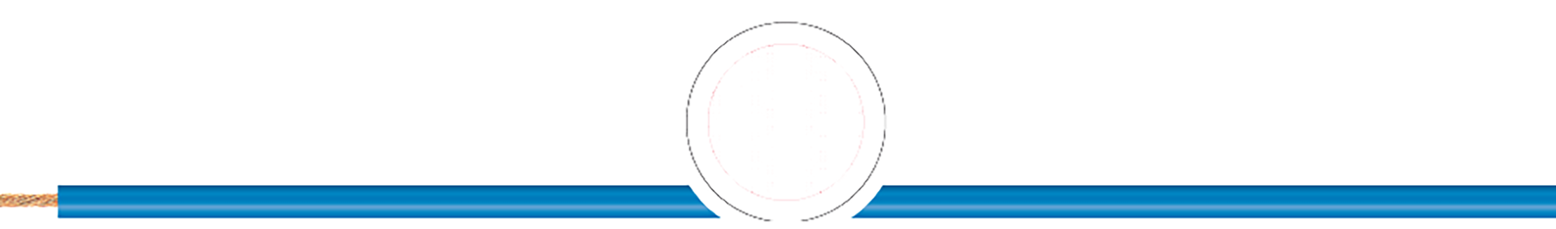 OPVC-JB Cabo flexível com vias coloridas