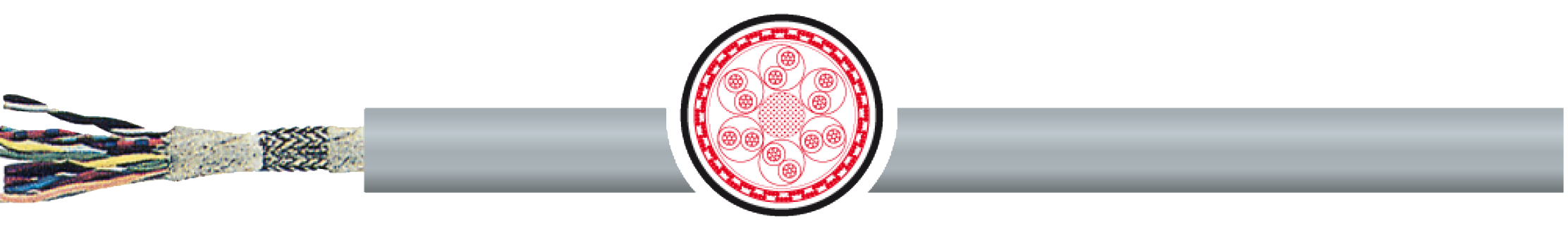 OPVC-JB Cabo flexível com vias coloridas