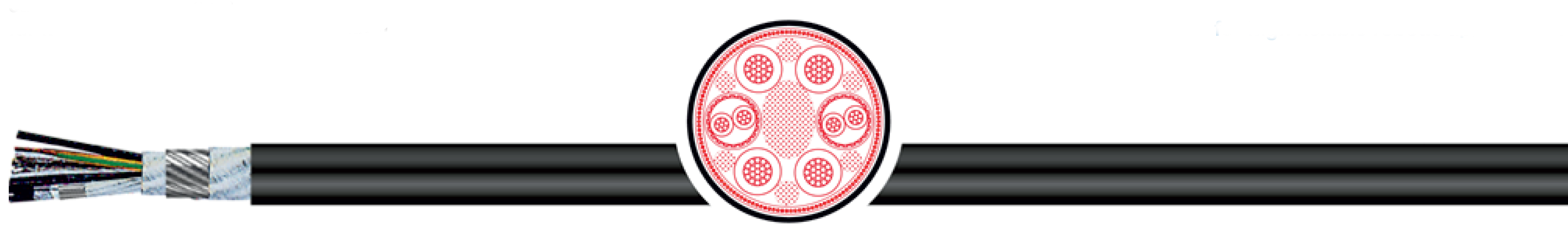 OPVC-JB Cabo flexível com vias coloridas