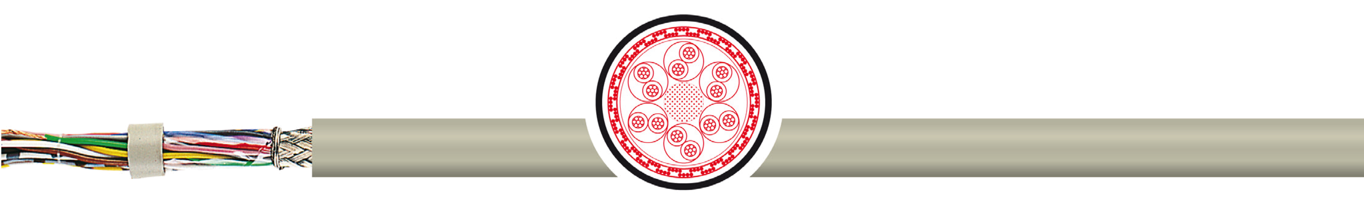 OPVC-JB Cabo flexível com vias coloridas