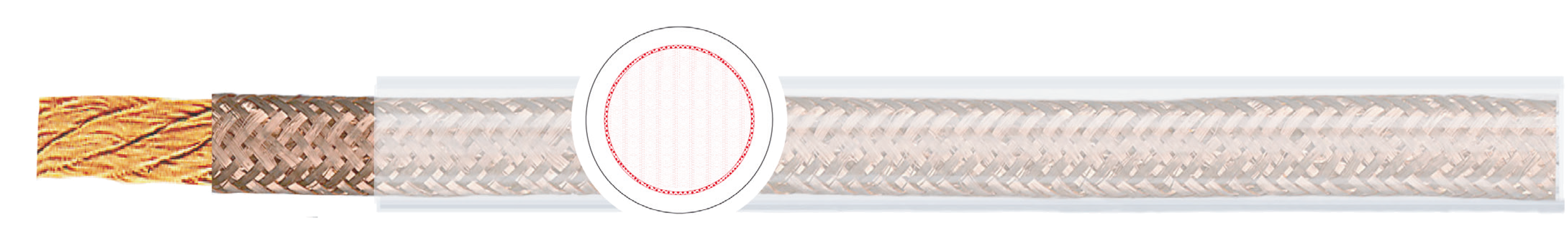 OPVC-JB Cabo flexível com vias coloridas