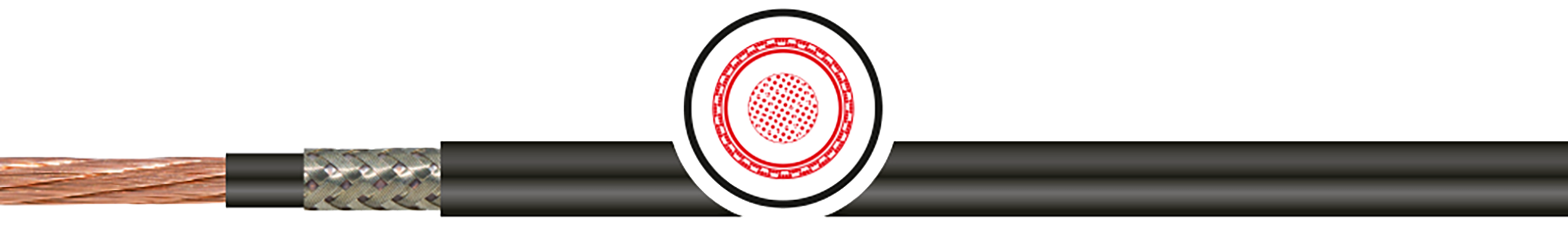 OPVC-JB Cabo flexível com vias coloridas