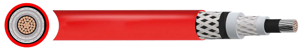 OPVC-JB Cabo flexível com vias coloridas